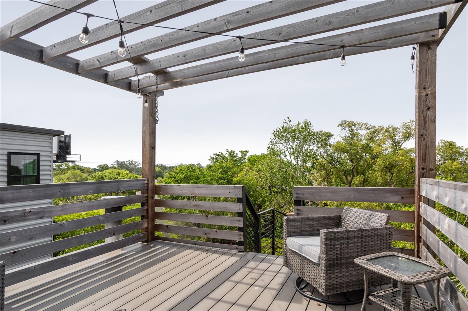 rooftop deck