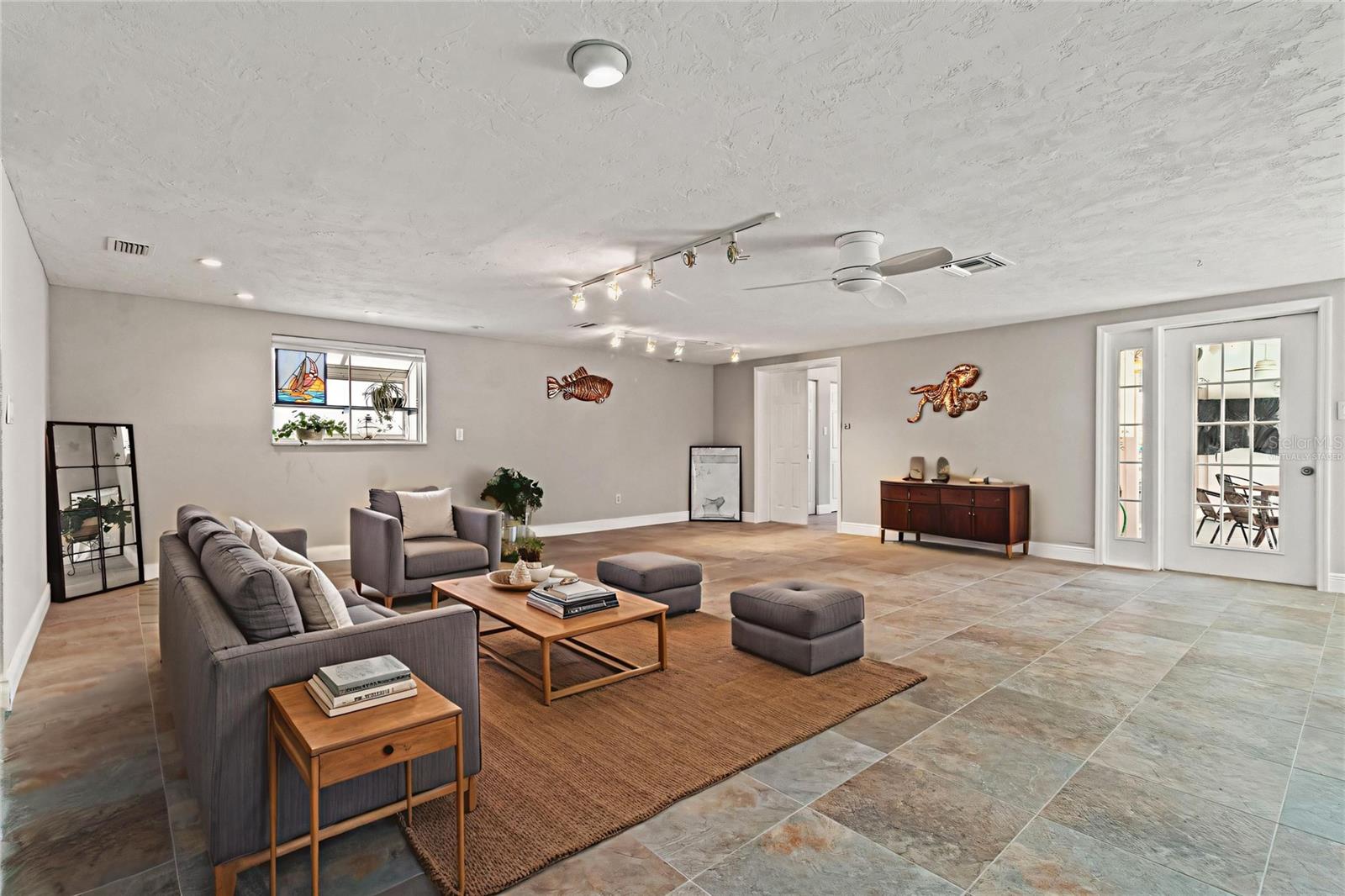 Virtually Staged Living Room