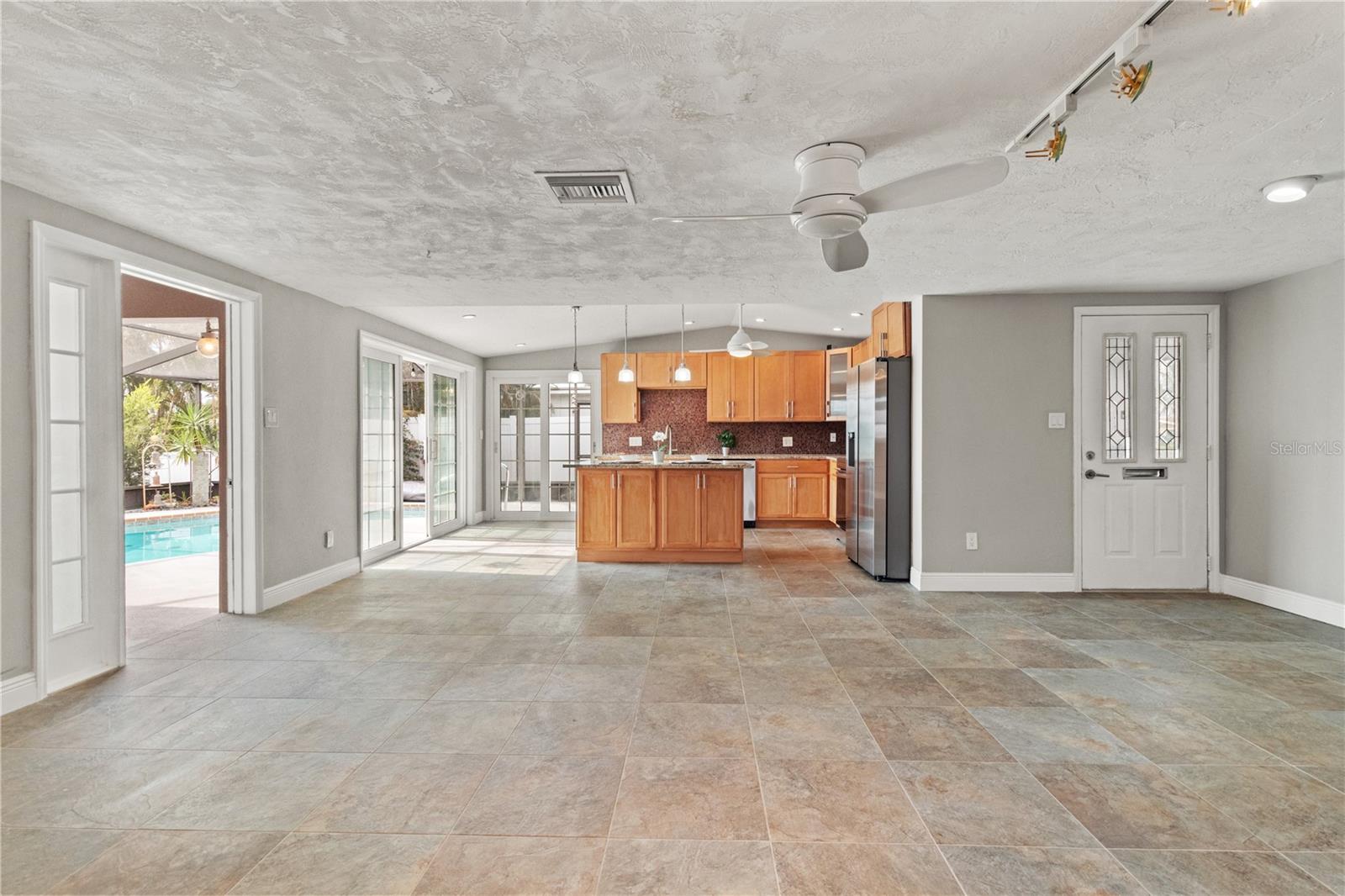 Expansive open living area