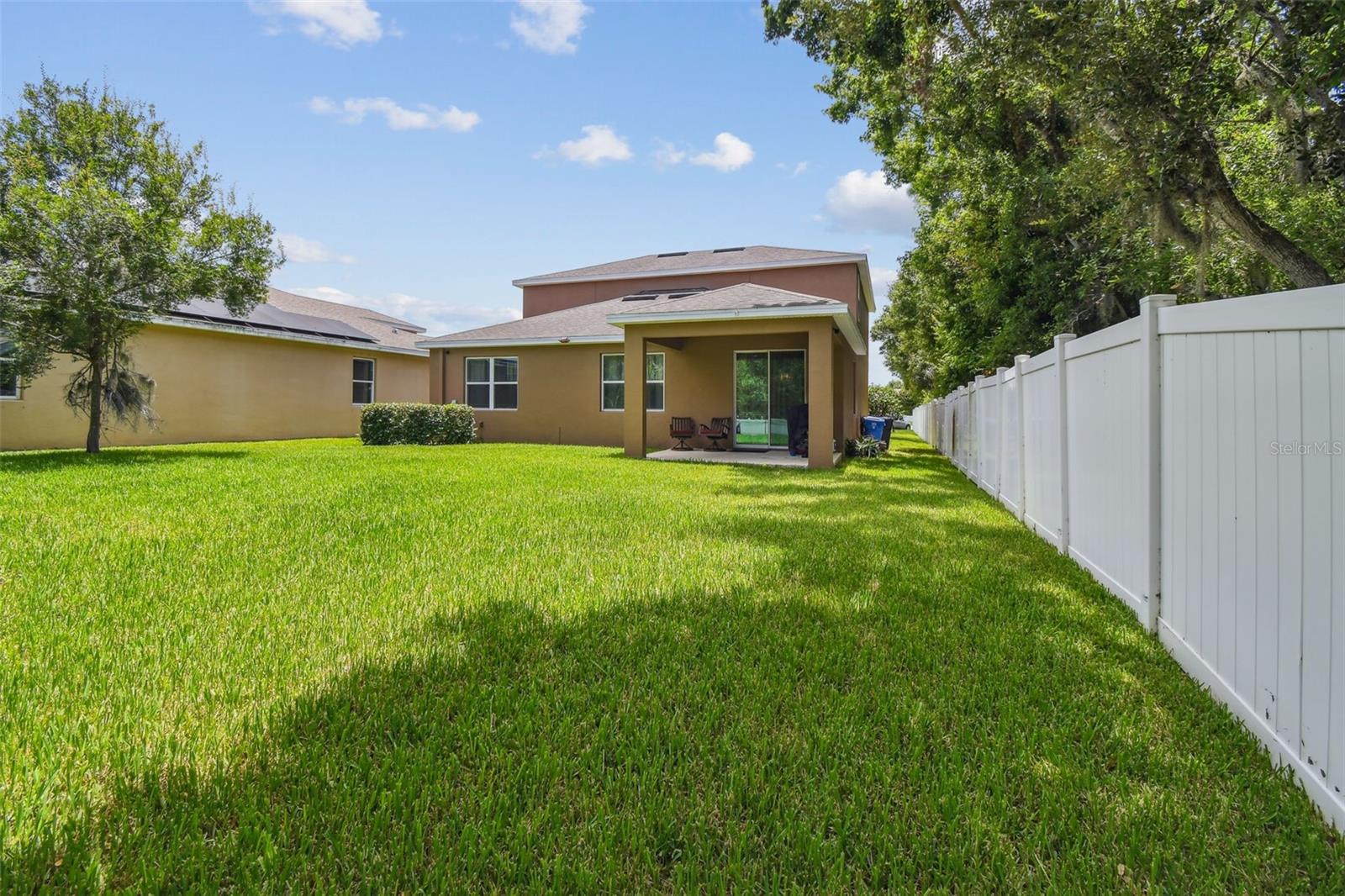 Large Backyard with Conservation View