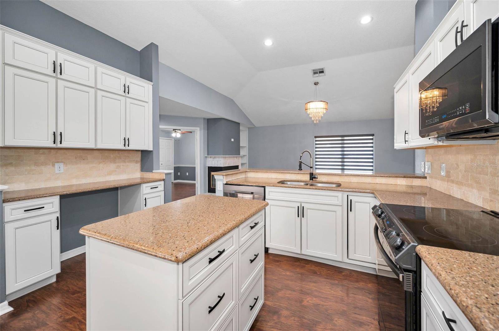 Luxury vinyl flooring