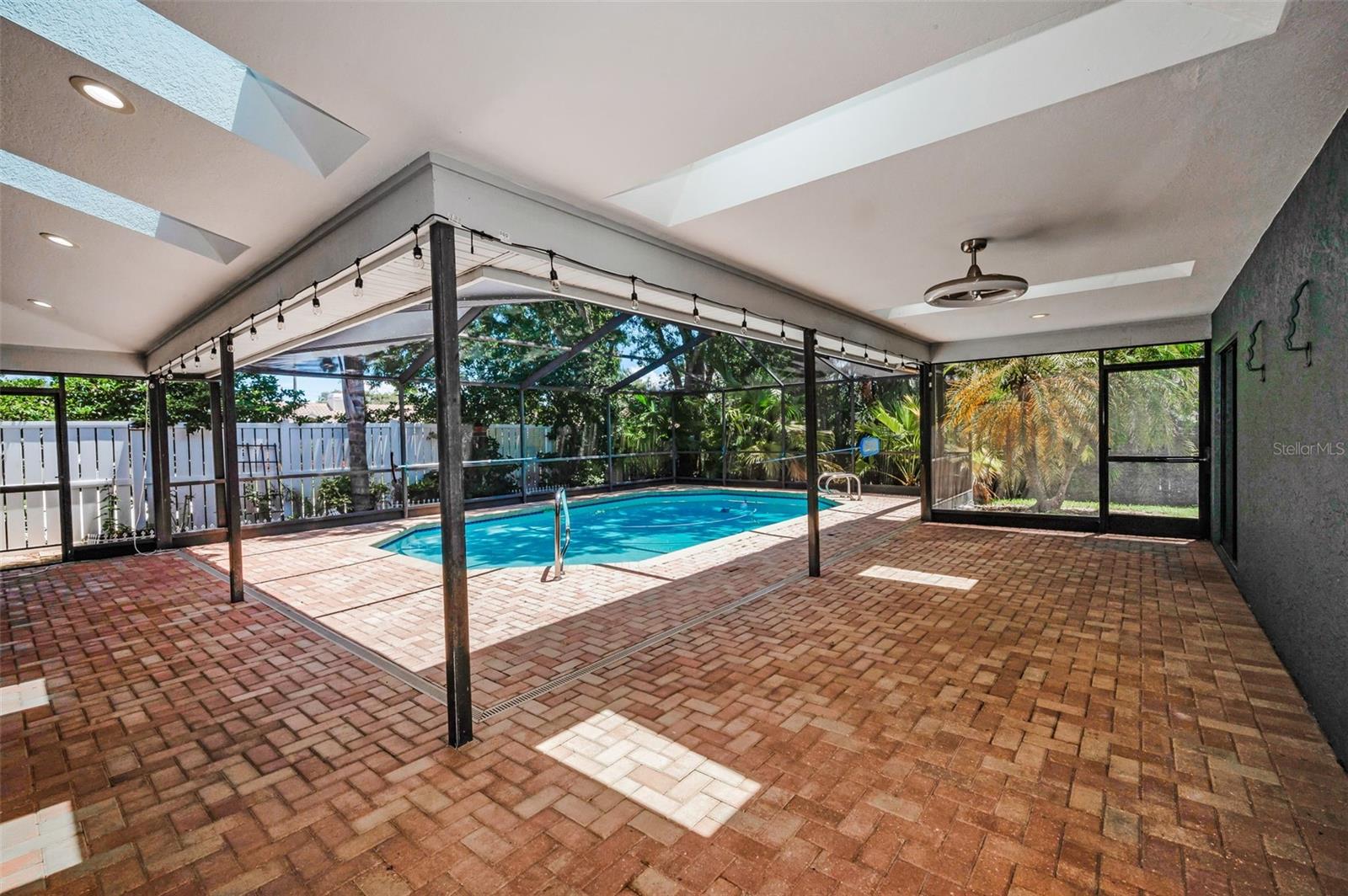 Pavers and New skylights