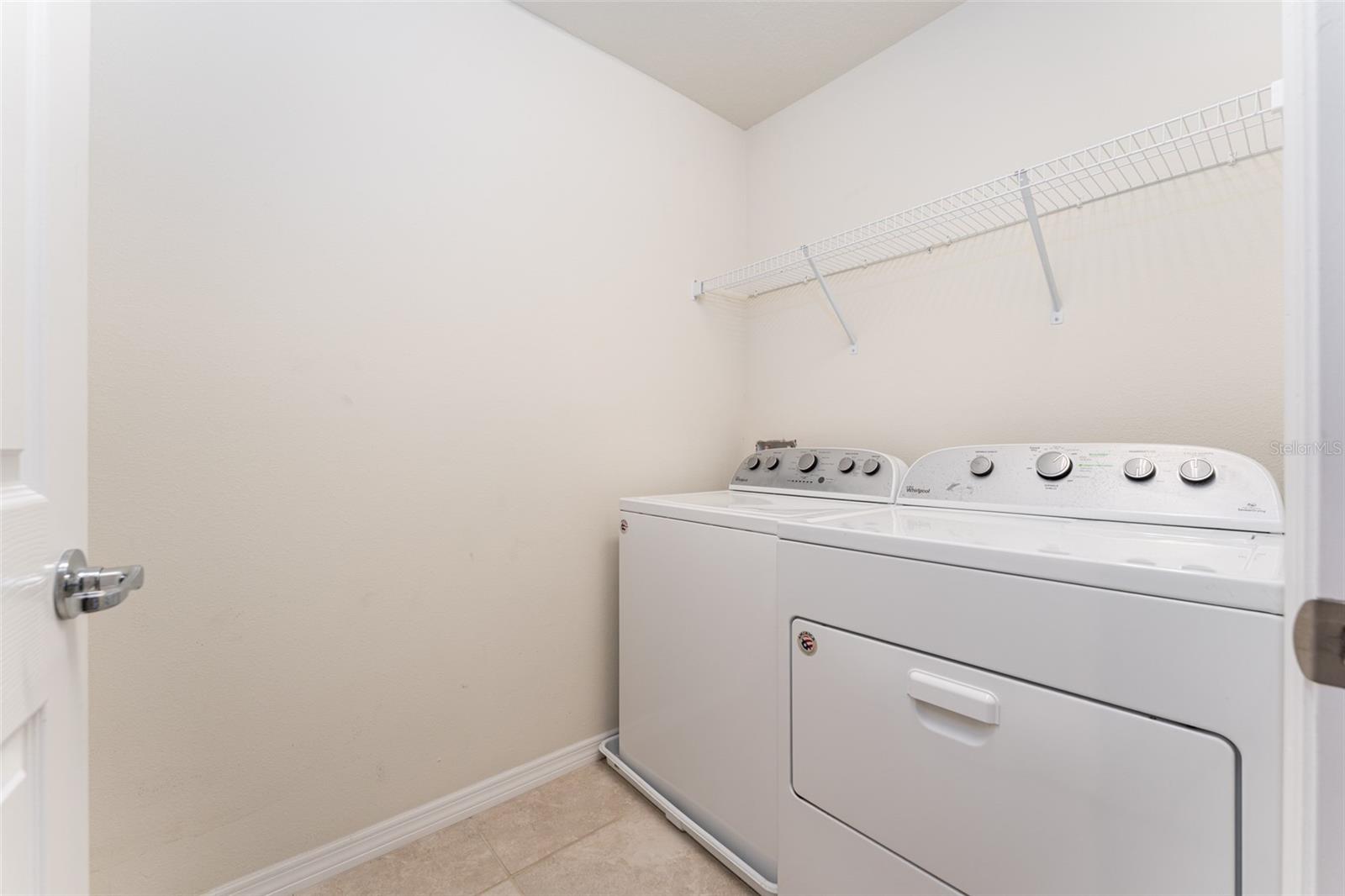 Laundry room on secondfloor