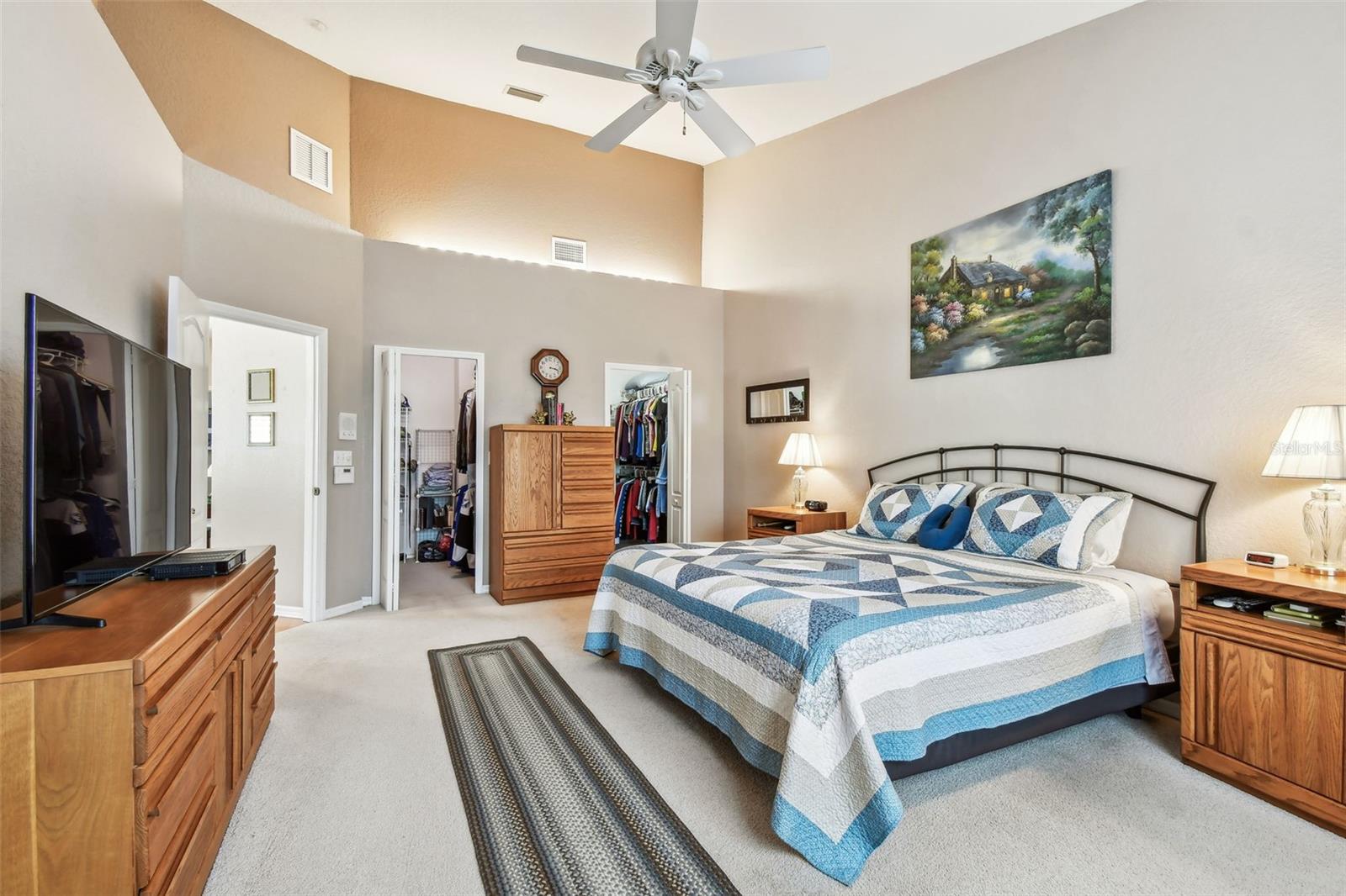 Large Primary Bedroom.