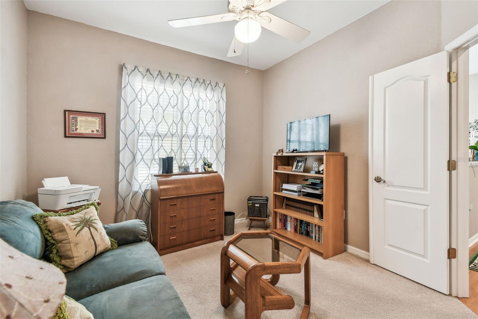 One of three bedrooms.
