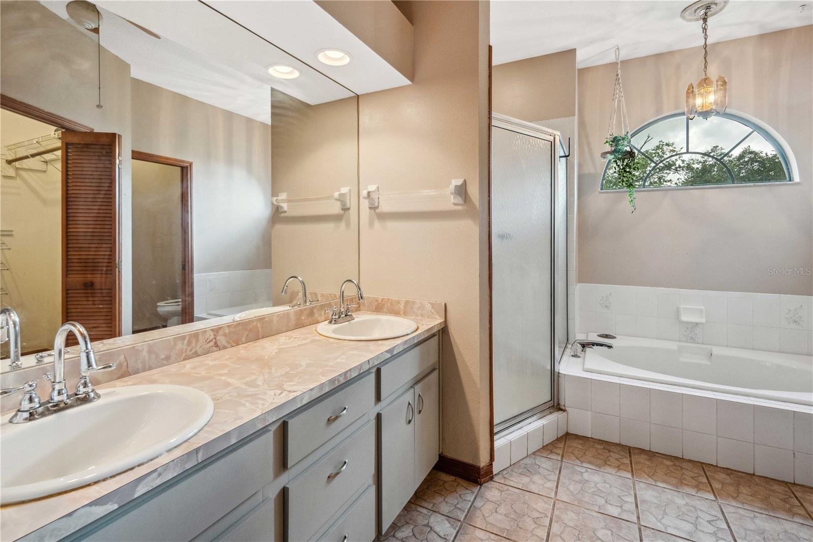 Master bathroom