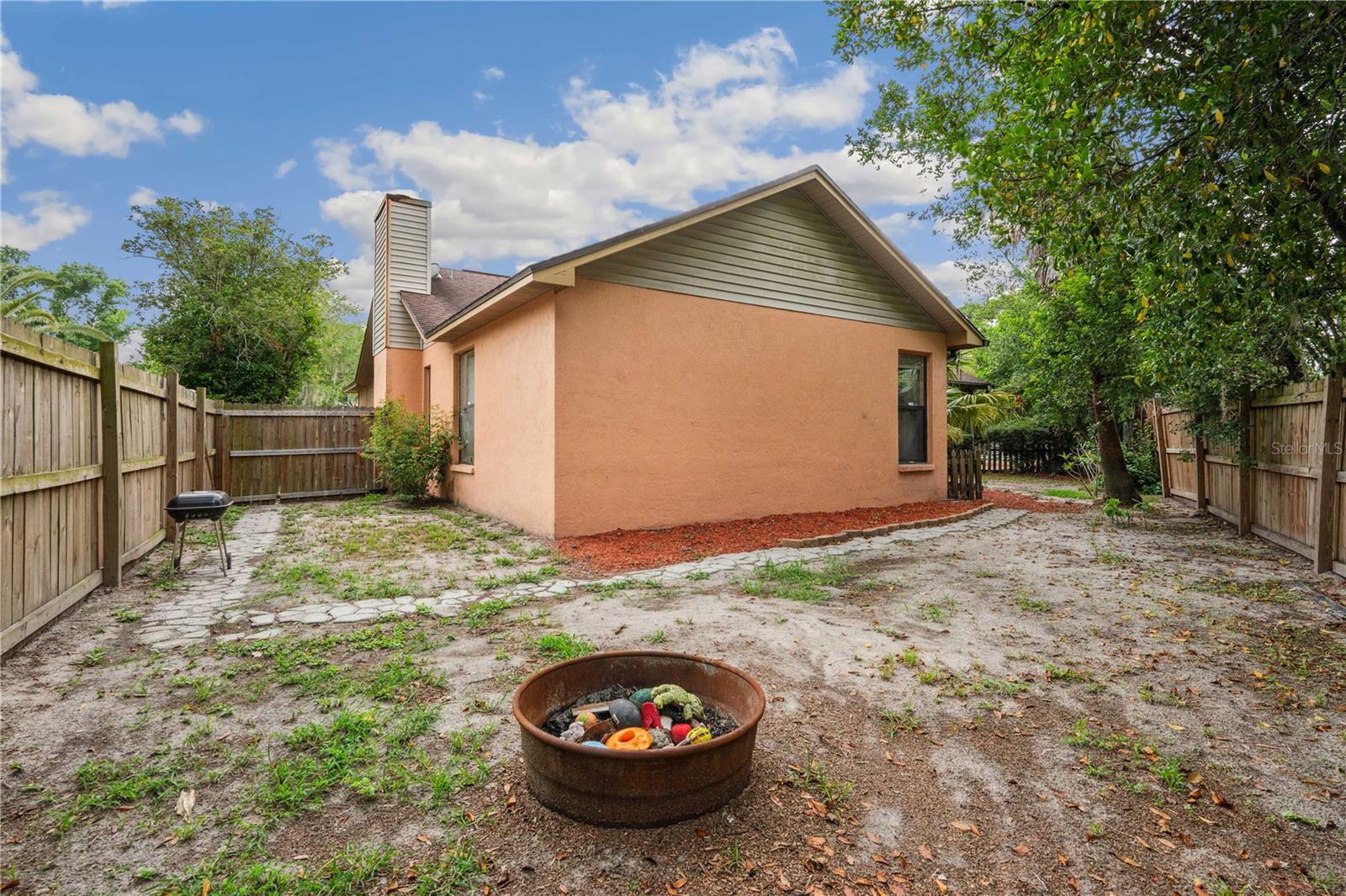 Backyard, southside