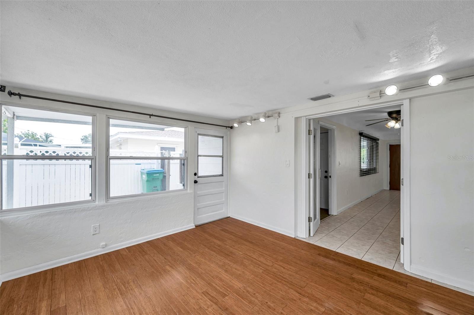 Sun room, or bonus room