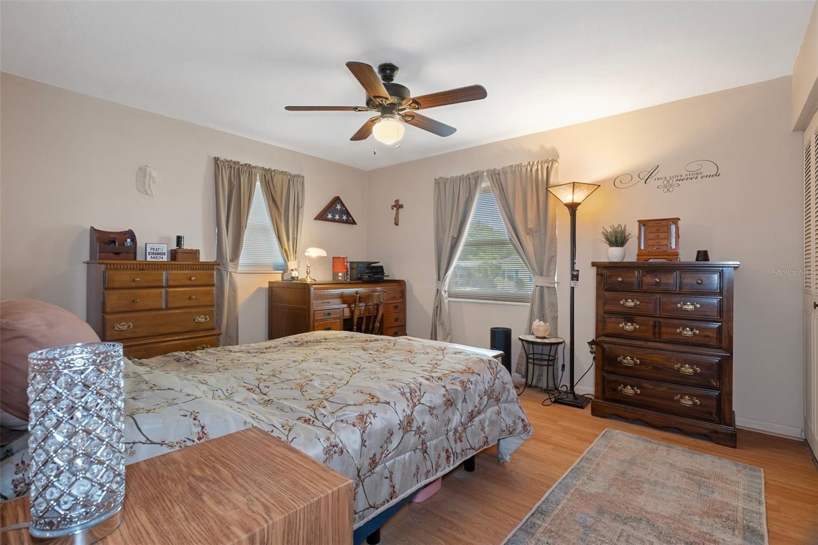 Bedroom 1 with Laminate Flooring