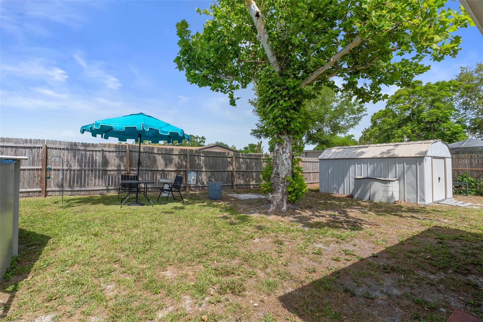 Nice Yard with Shed