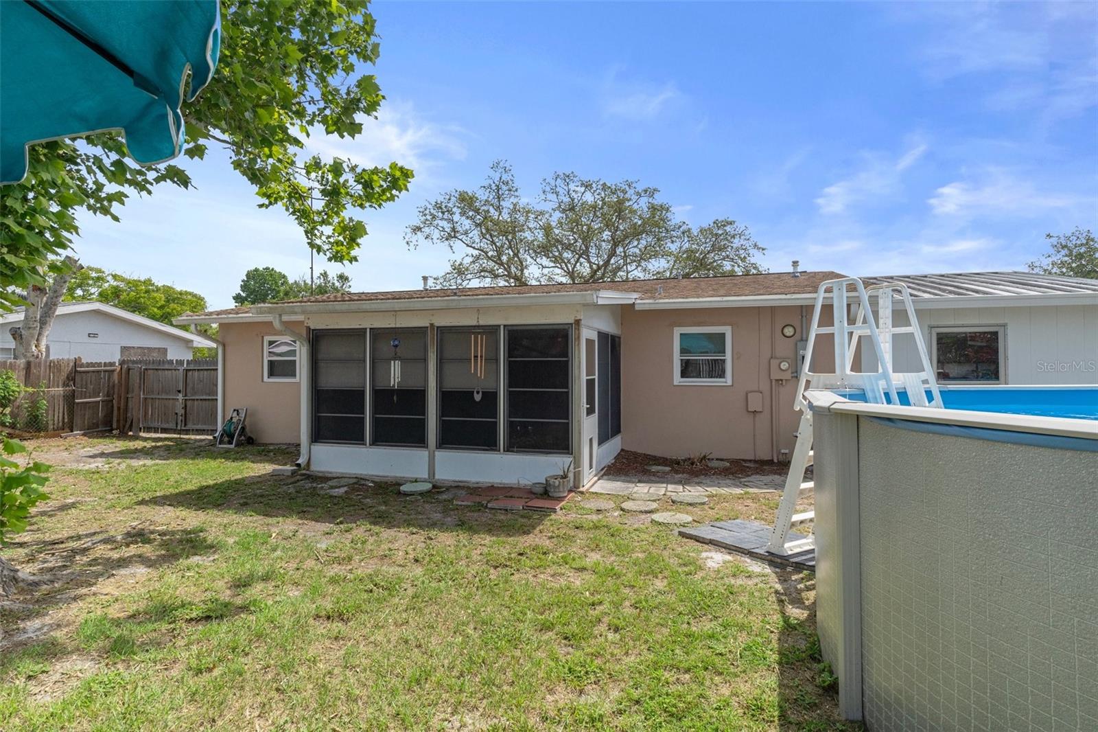 Rear of Home