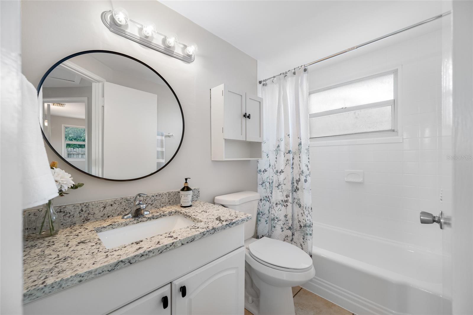 Lovely Bathroom - Granite Vanity top!