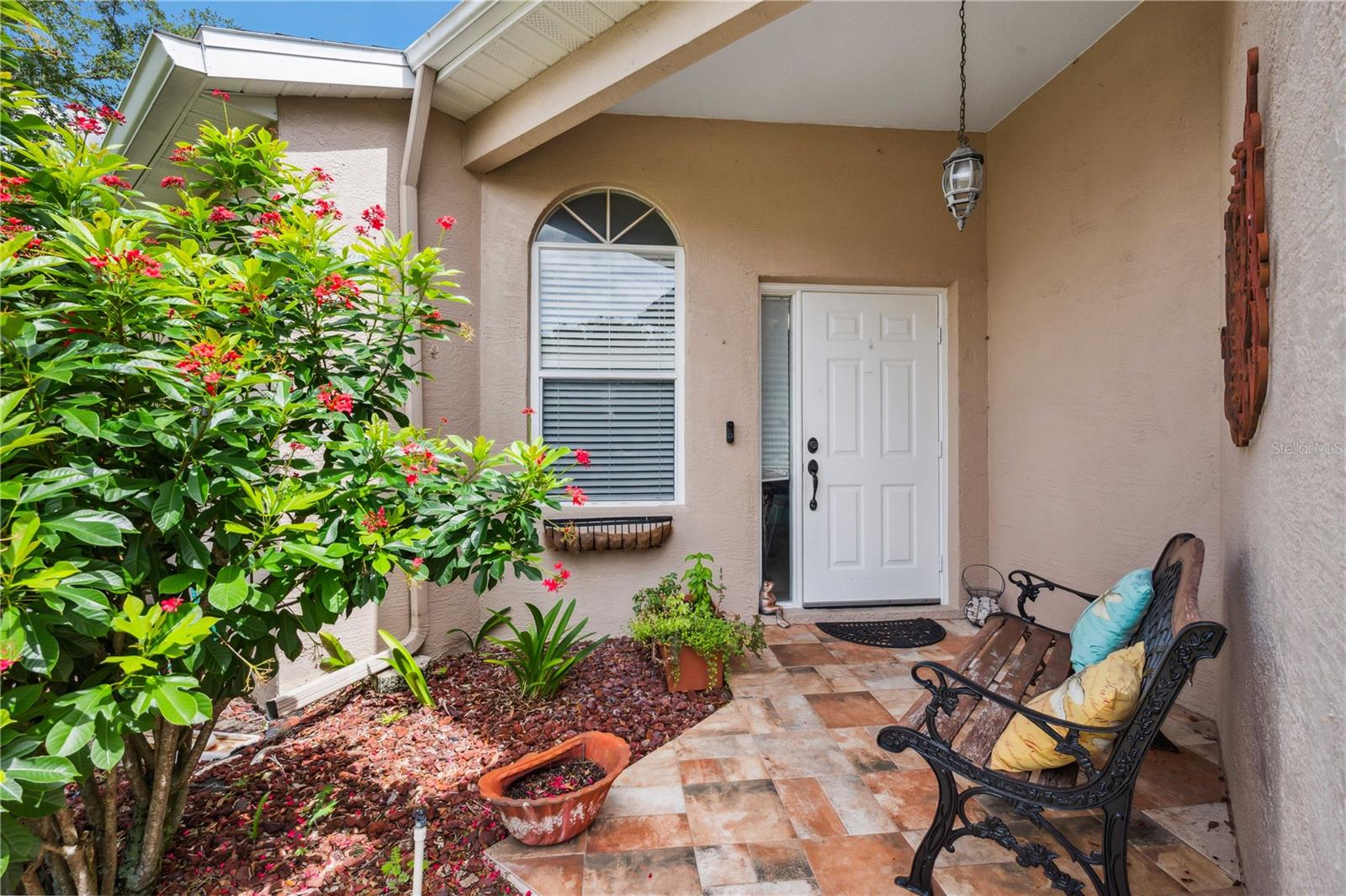 Side entry front door