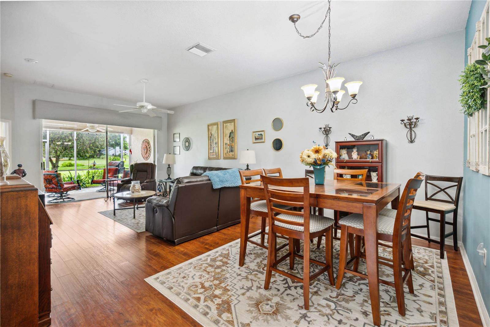 Dining room and Living room