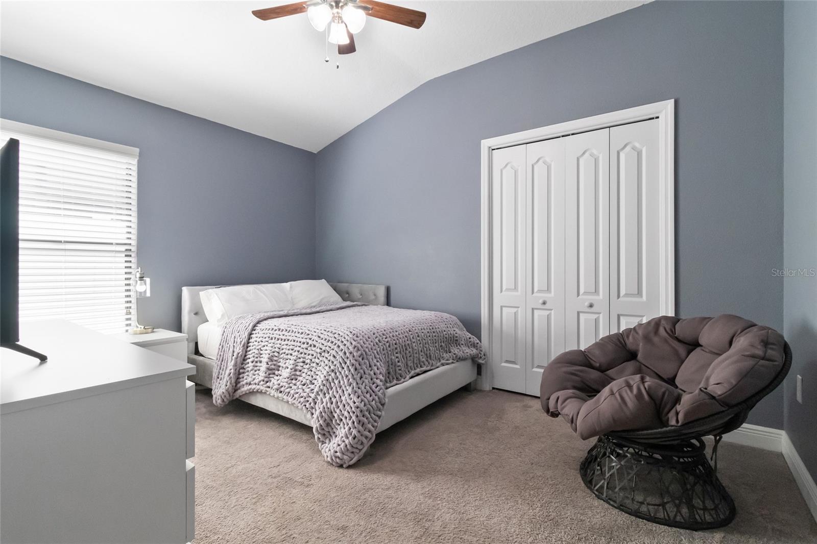 Secondary bedroom was freshly painted 6/5/25.