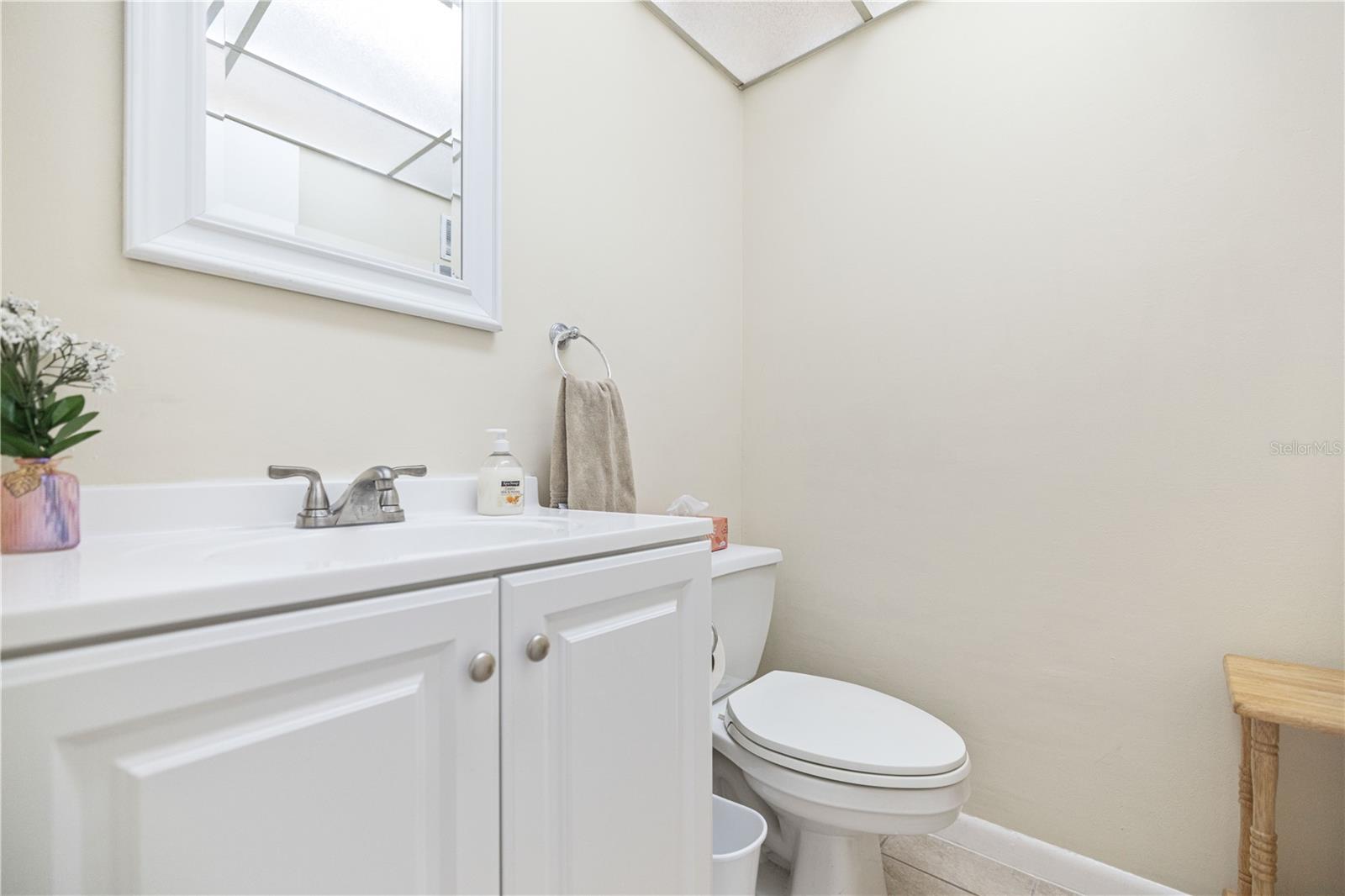 Hall half bath