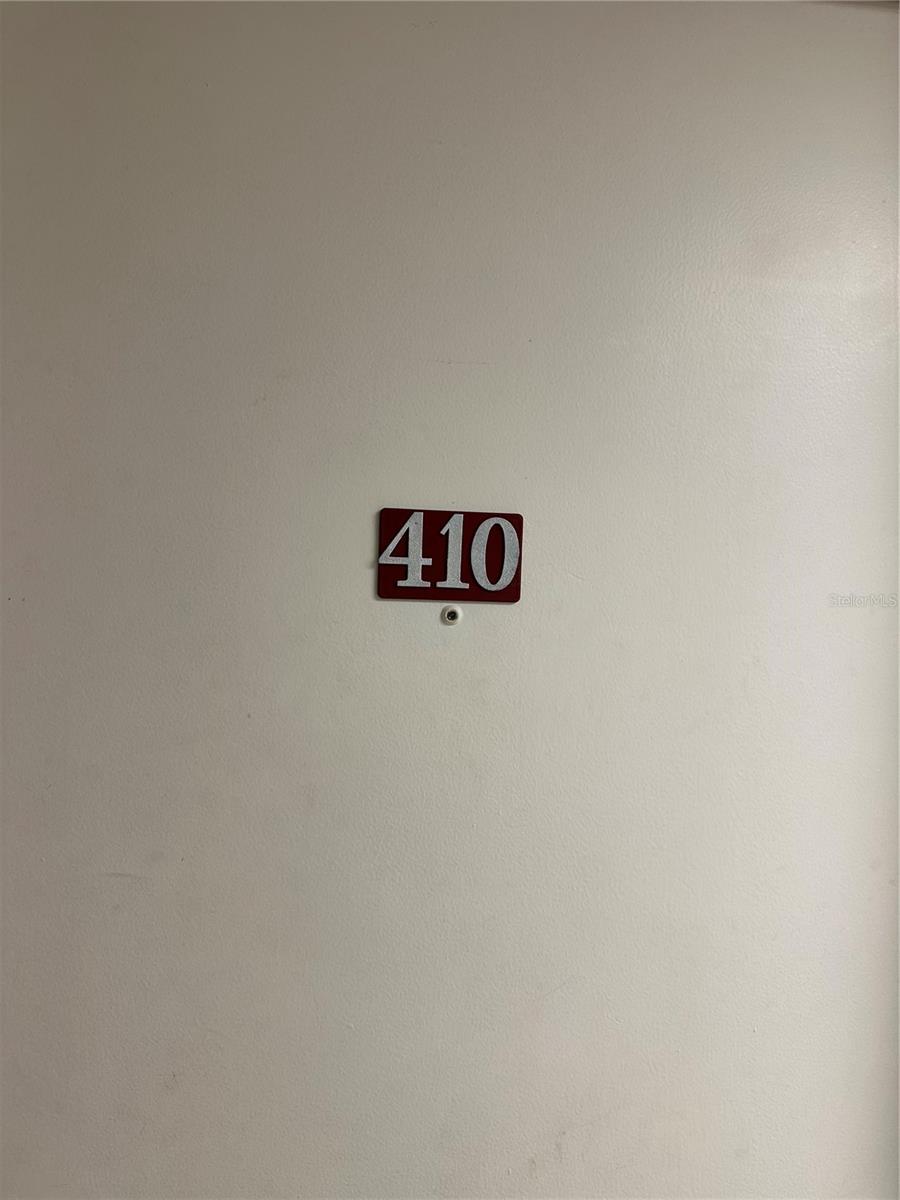 Condo door entrance
