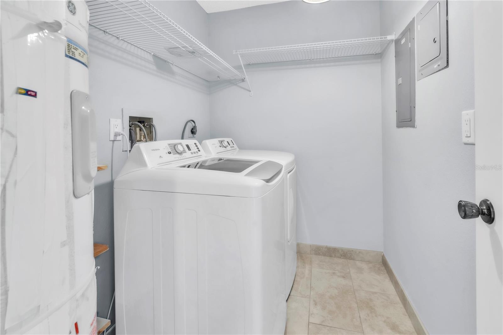 Inside laundry room