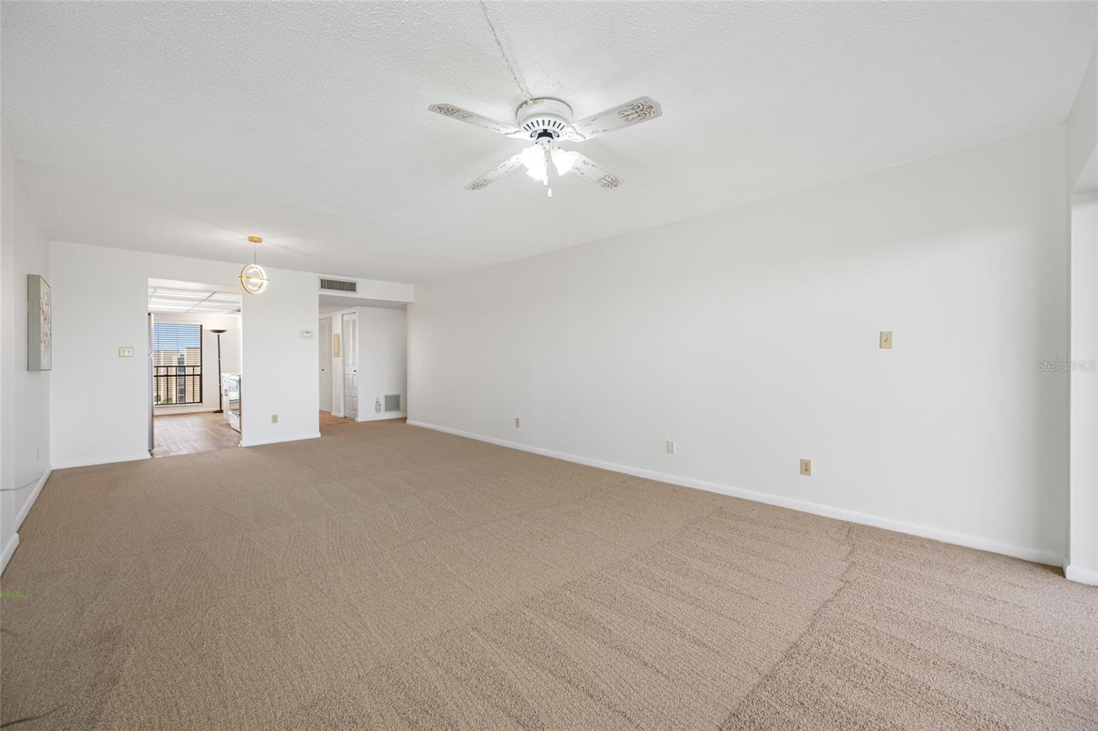 Newly installed carpet and freshly painted throughout