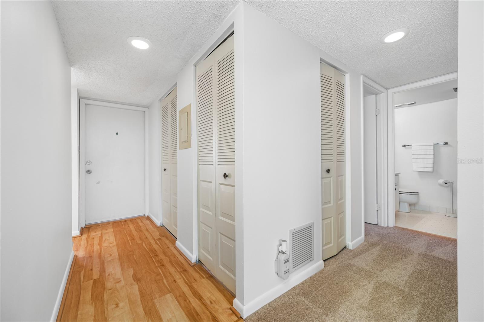 2nd Bedroom and Bathroom located off hallway.