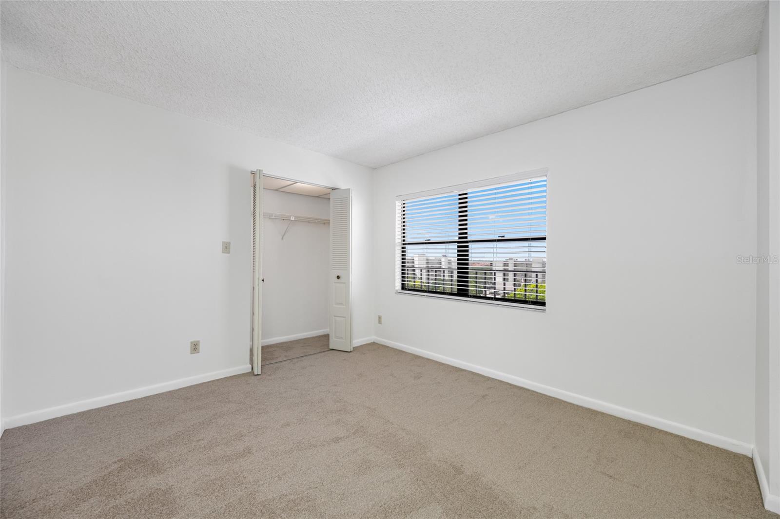 2nd Bedroom is light and bright.