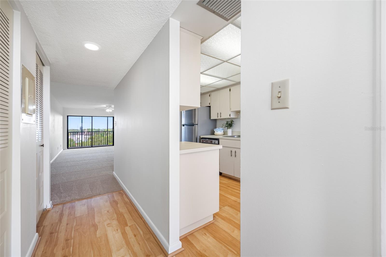 Access to the kitchen