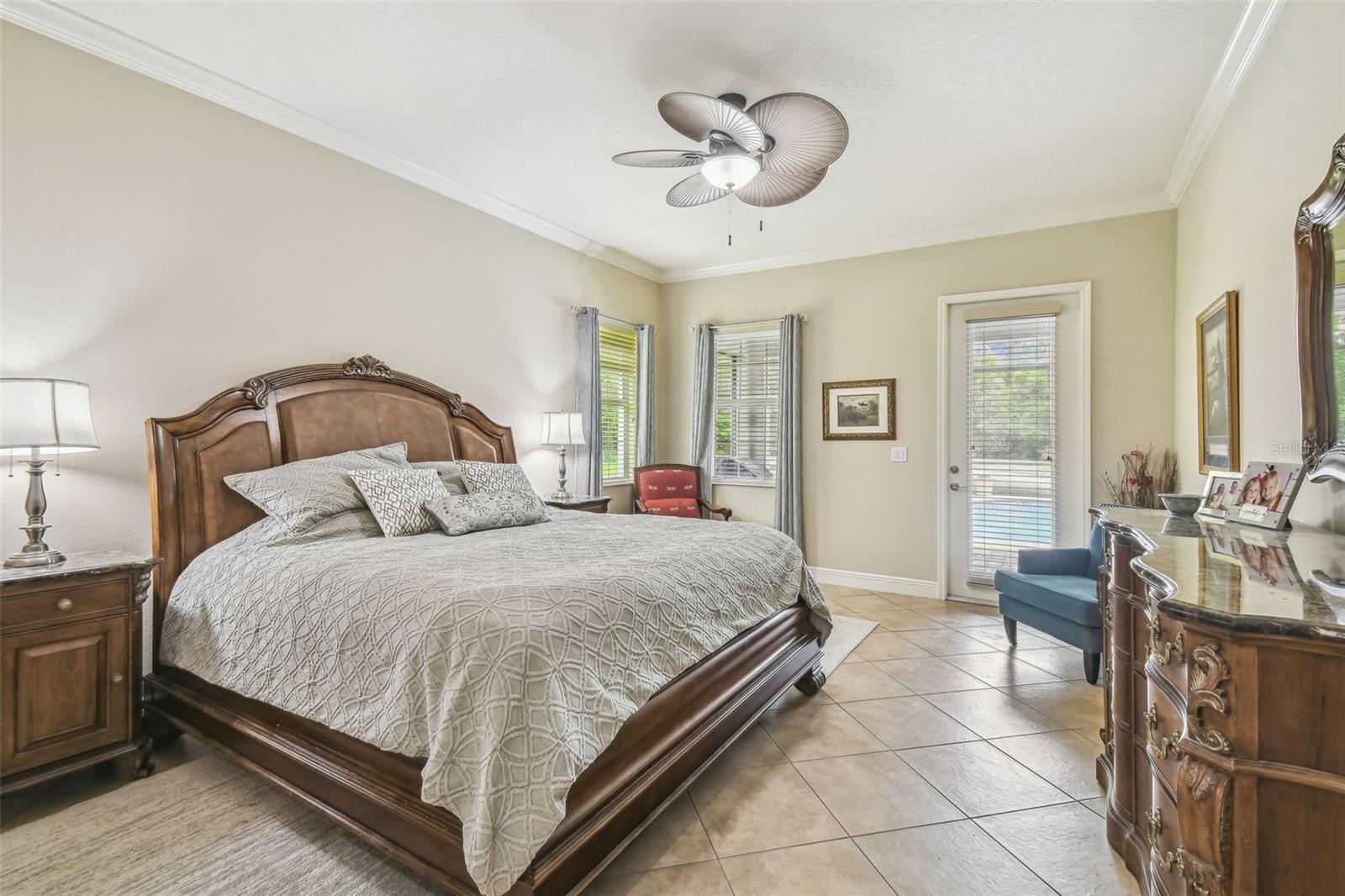 Primary Bedroom-leads to Pool Lanai