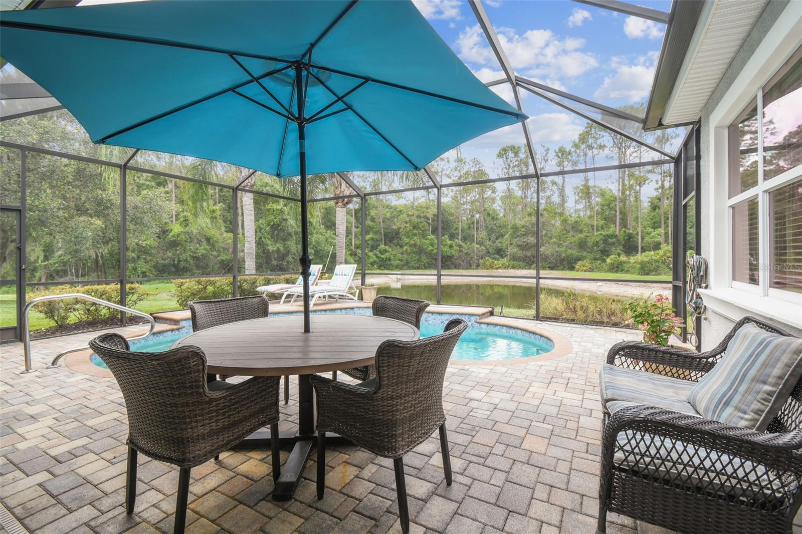 Screened Lanai-Pavers