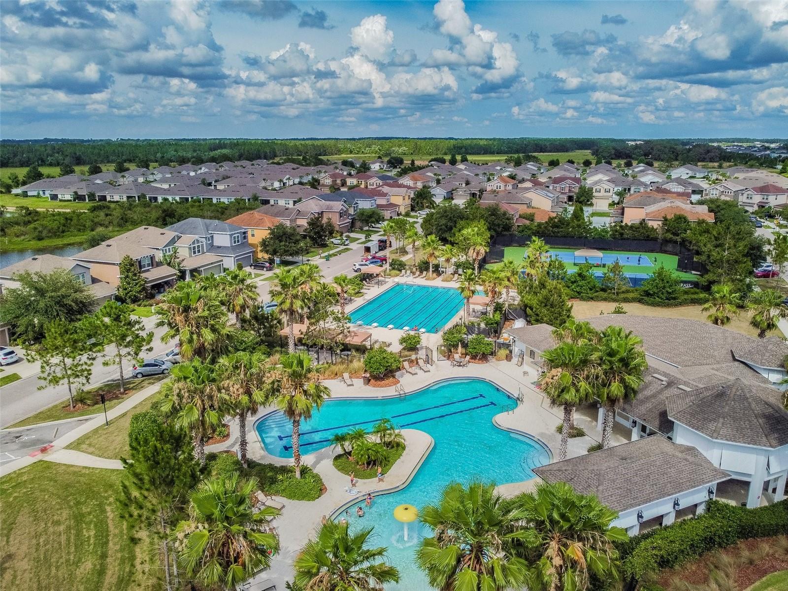 Community Pool, Fitness, Playground, Tennis