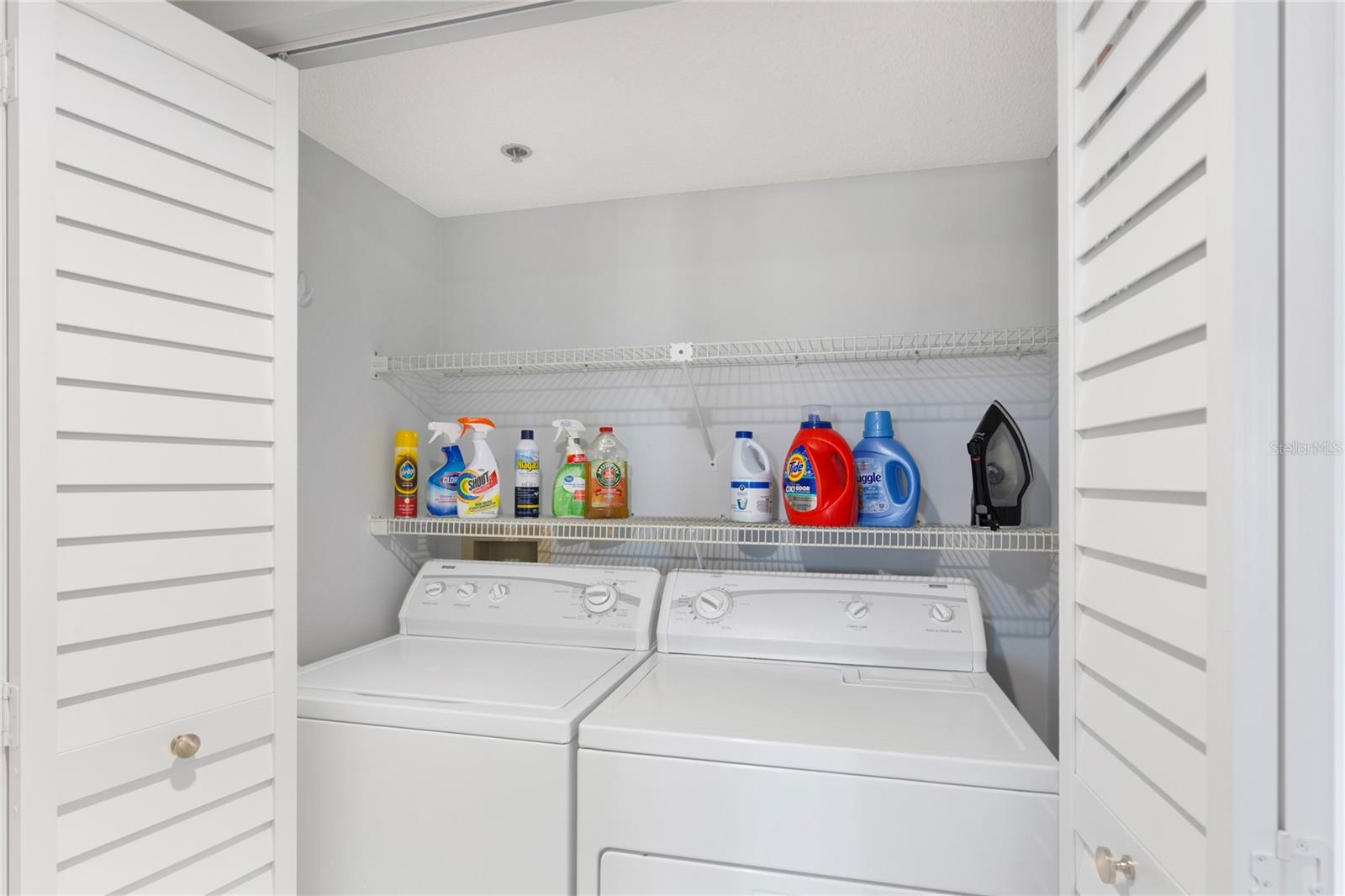 Laundry closet