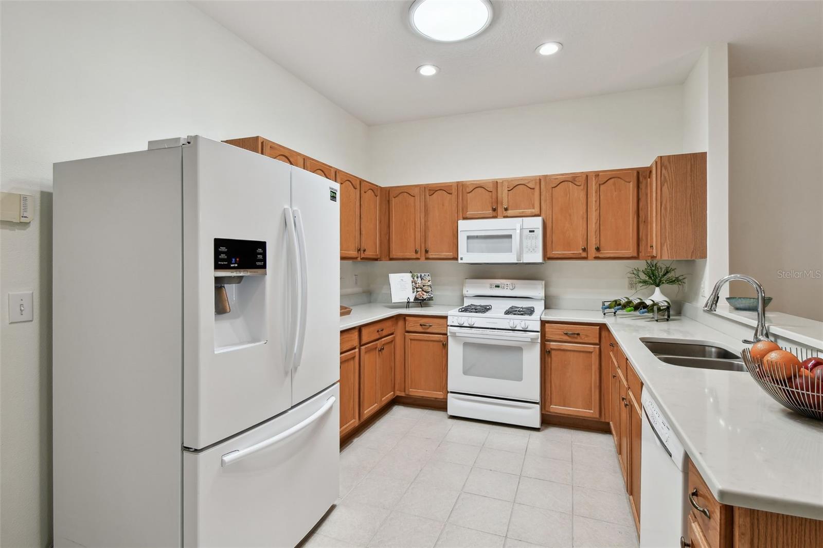 Quartz Counters and Gas Range