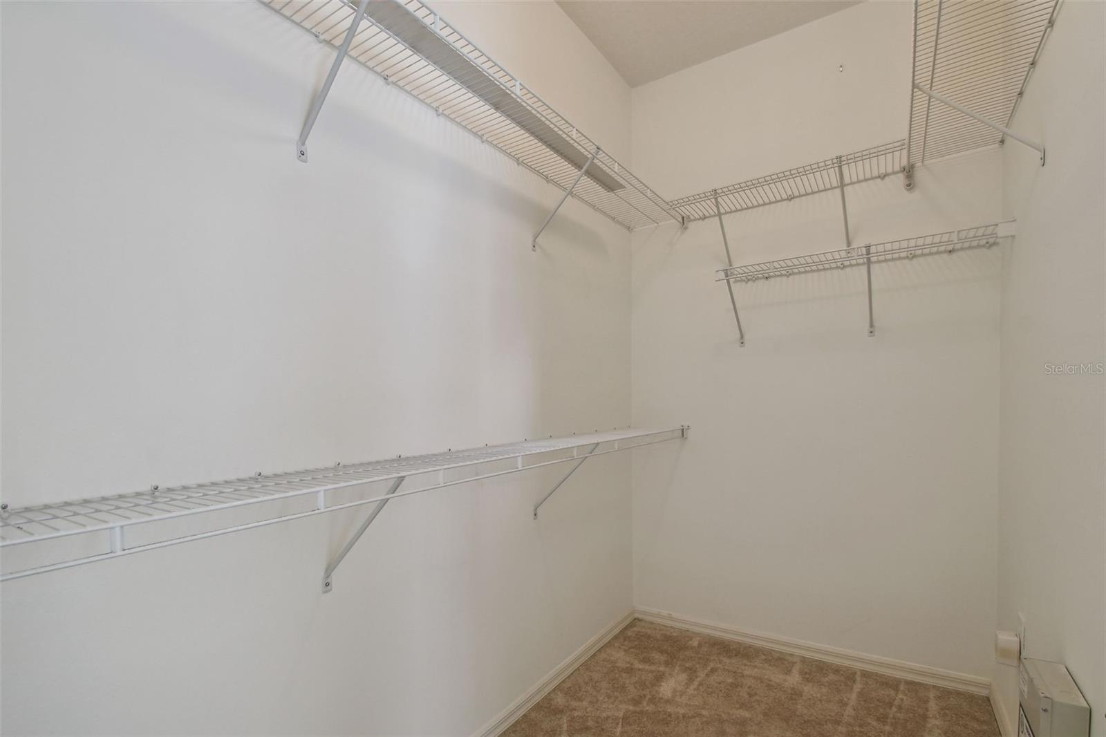 Large Walk In Closet in Primary Bedroom