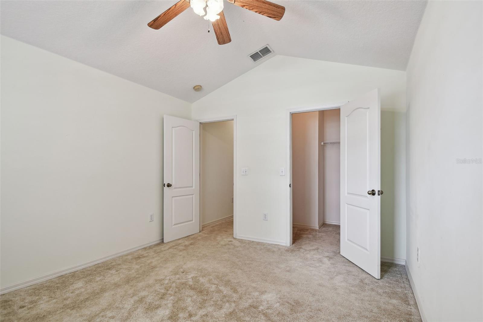 Bdrm 2 w Walk in Closet