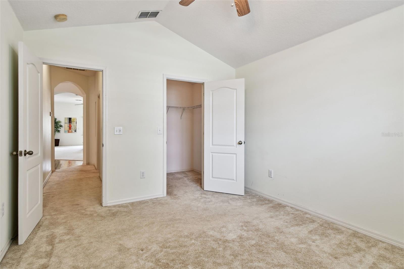2nd bdrm looking down hallway to Main Living area