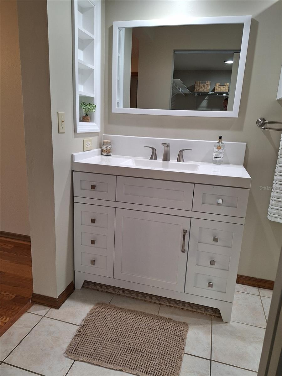 1st vanity