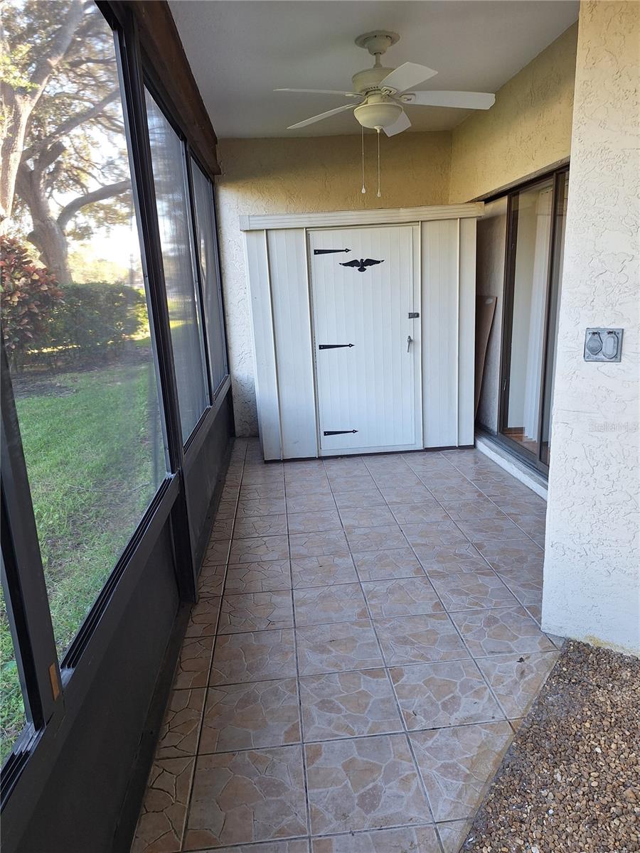 right section of patio