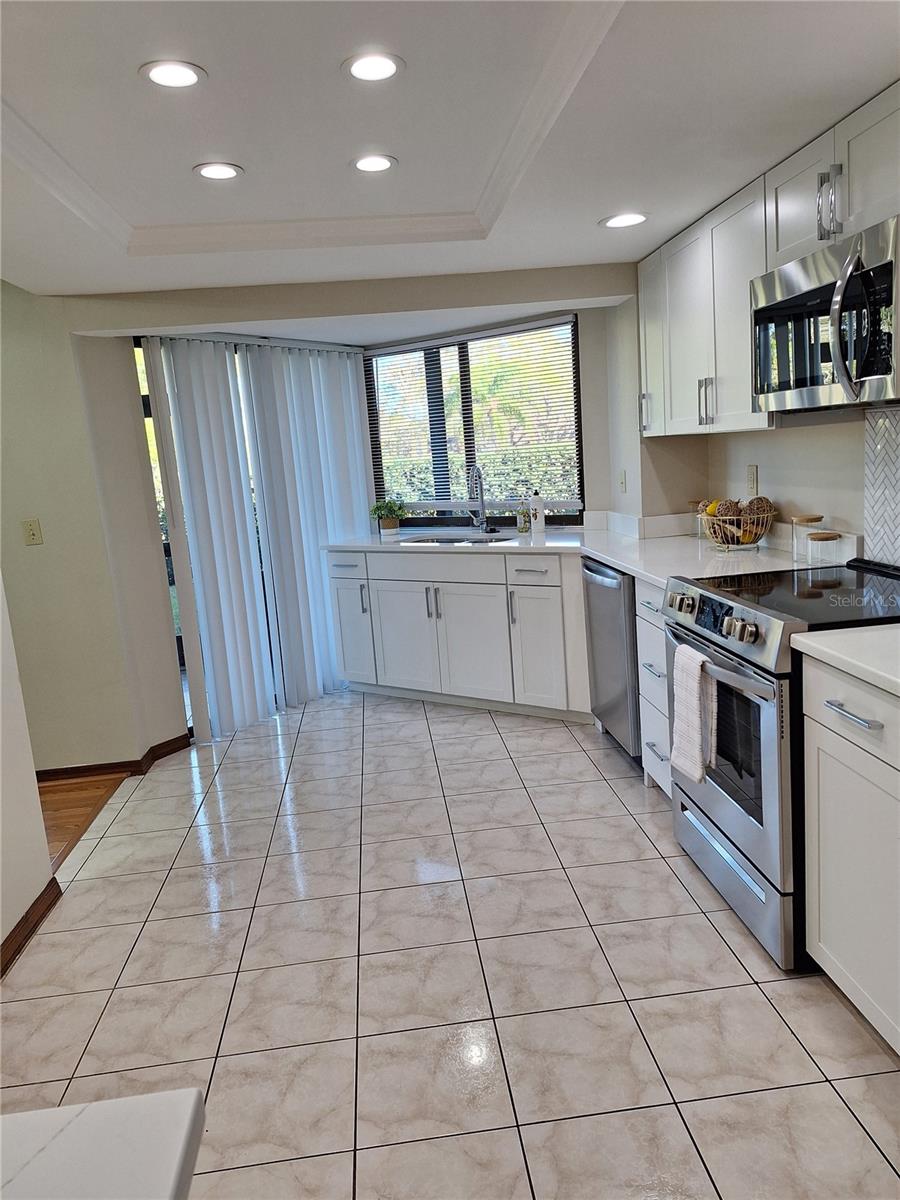 view from front of kitchen
