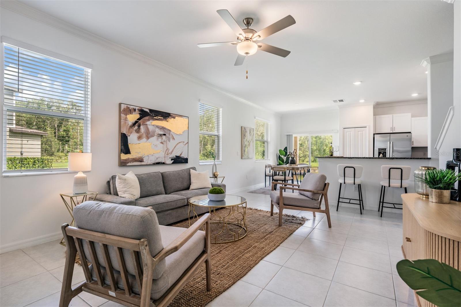 Open floor plan