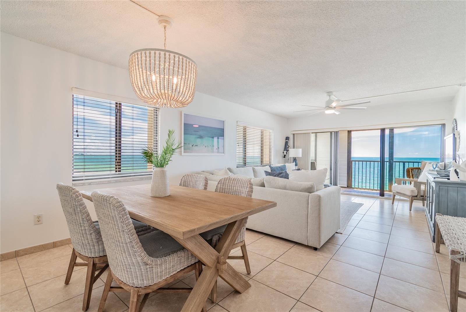 Waterfront views from your Dining Room table and beyond!