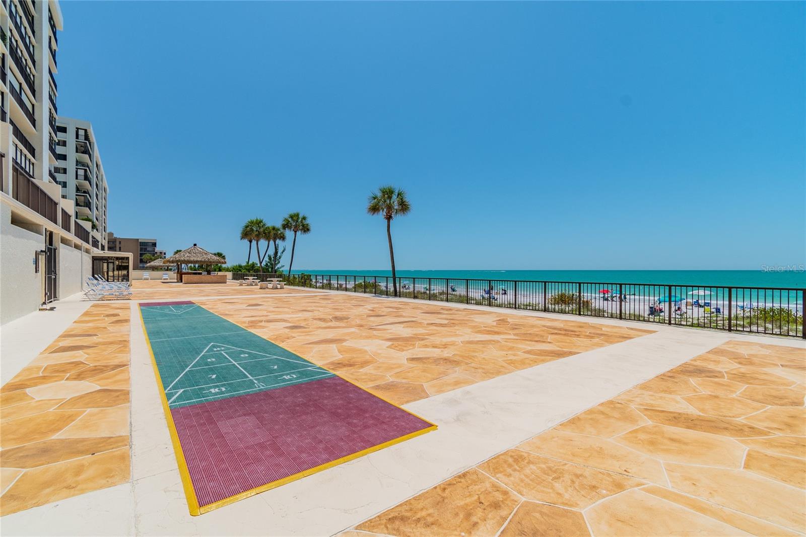 Enjoy a game of shuffleboard!