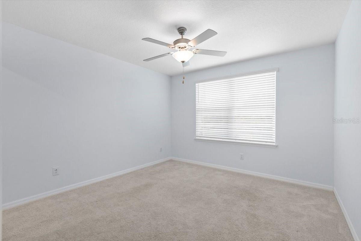 3rd bedroom with large walk-in shower