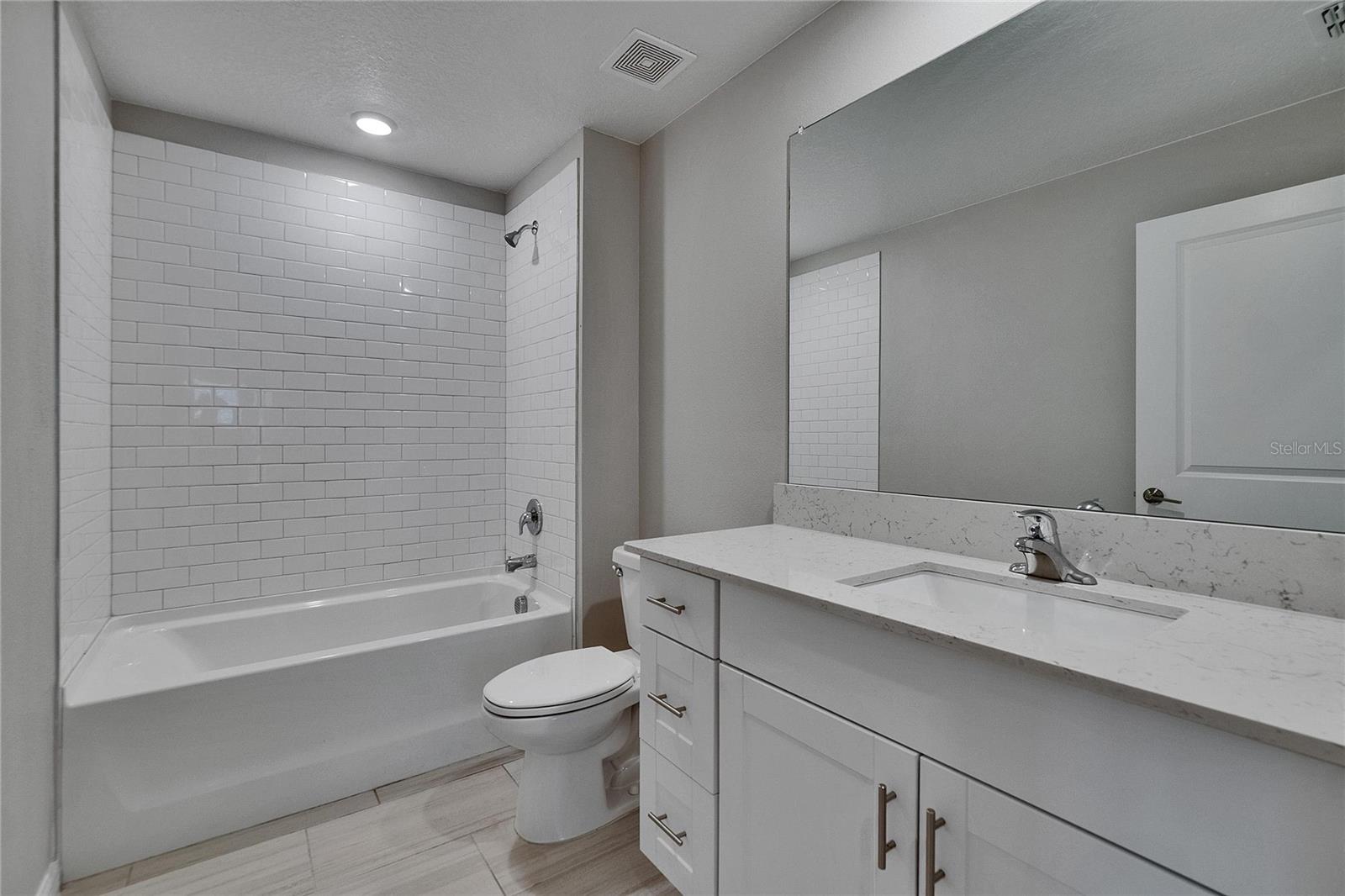 Secondary bathroom