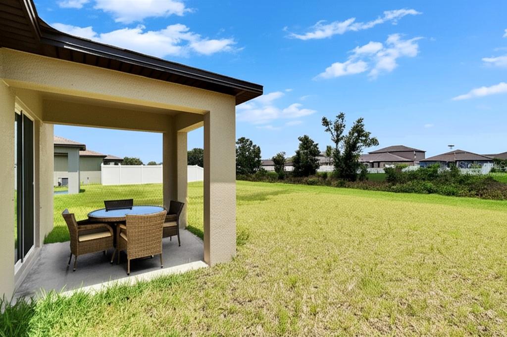 Virtually Staged patio