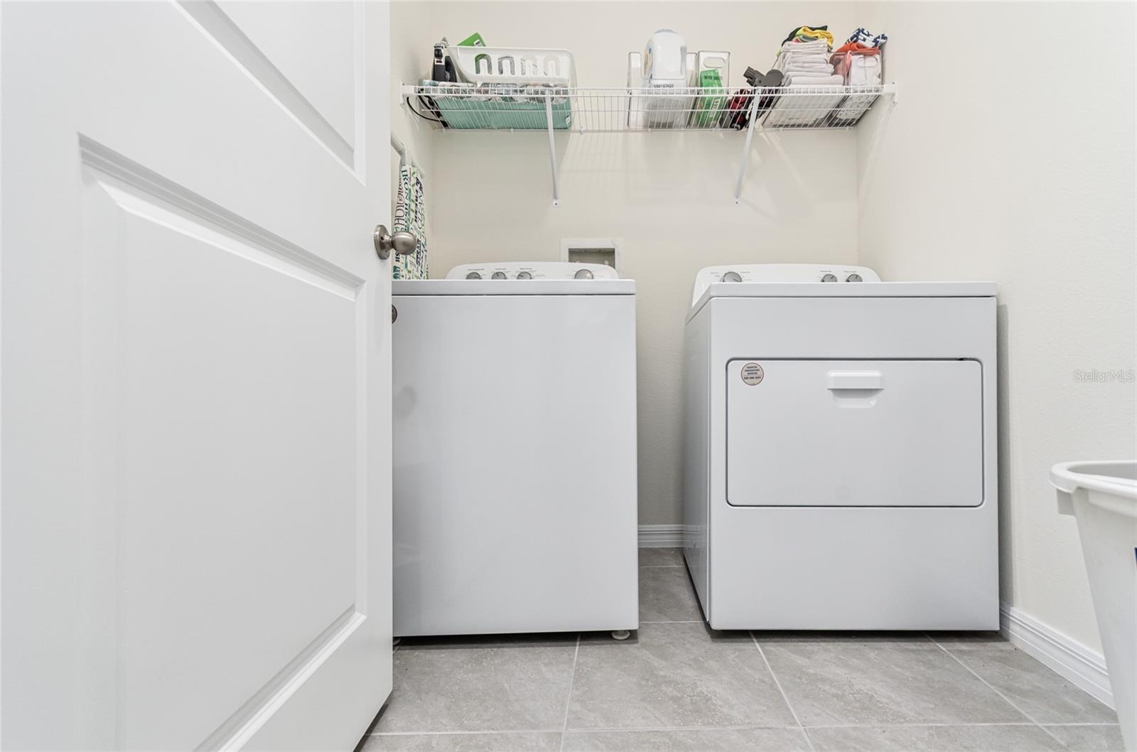 Laundry Room includes washer & dryer