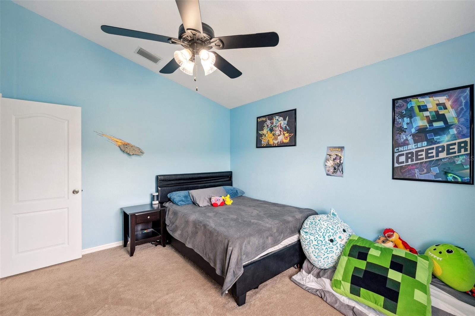 Bedroom has a walk-in closet.