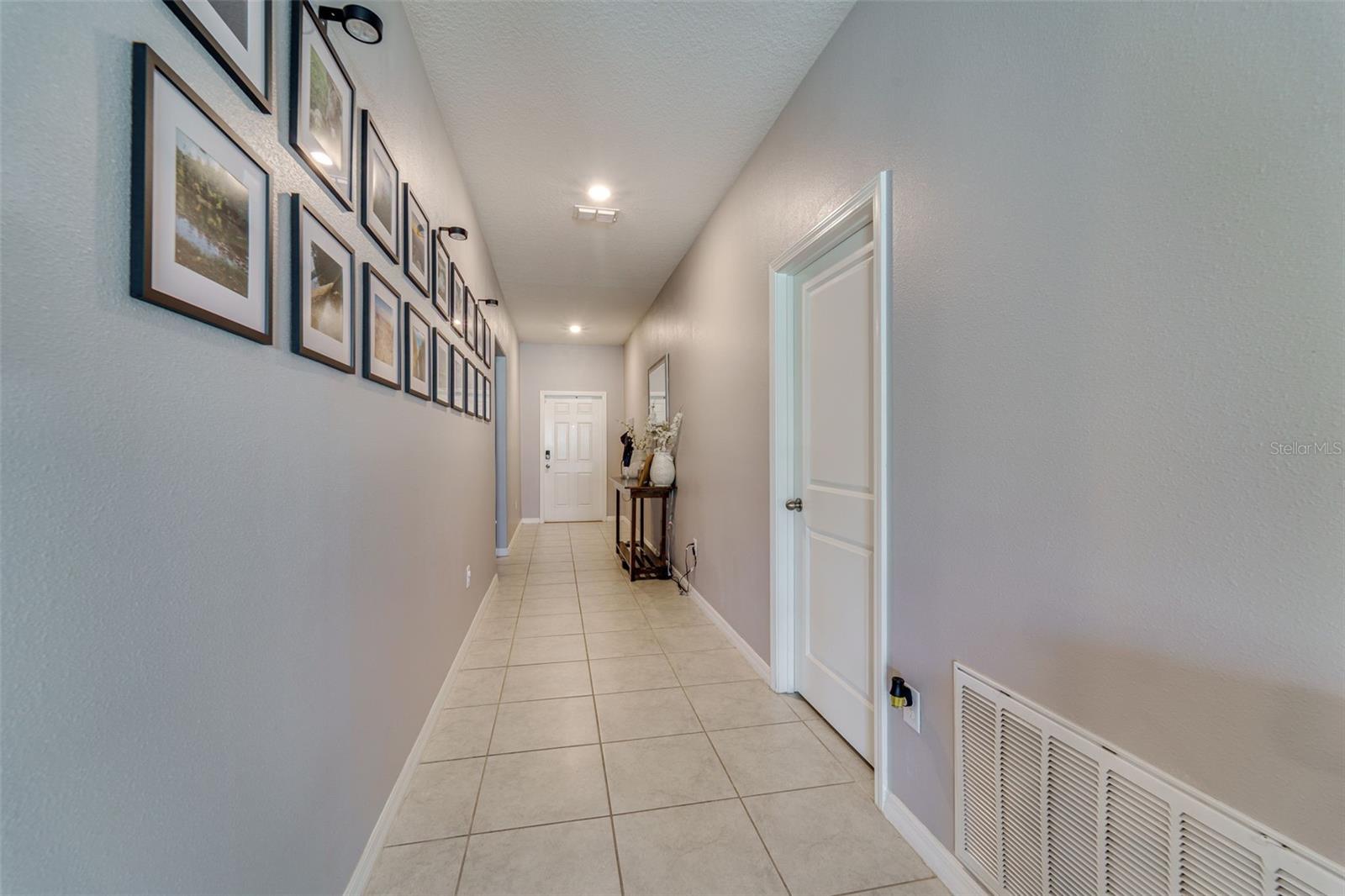 Inviting foyer