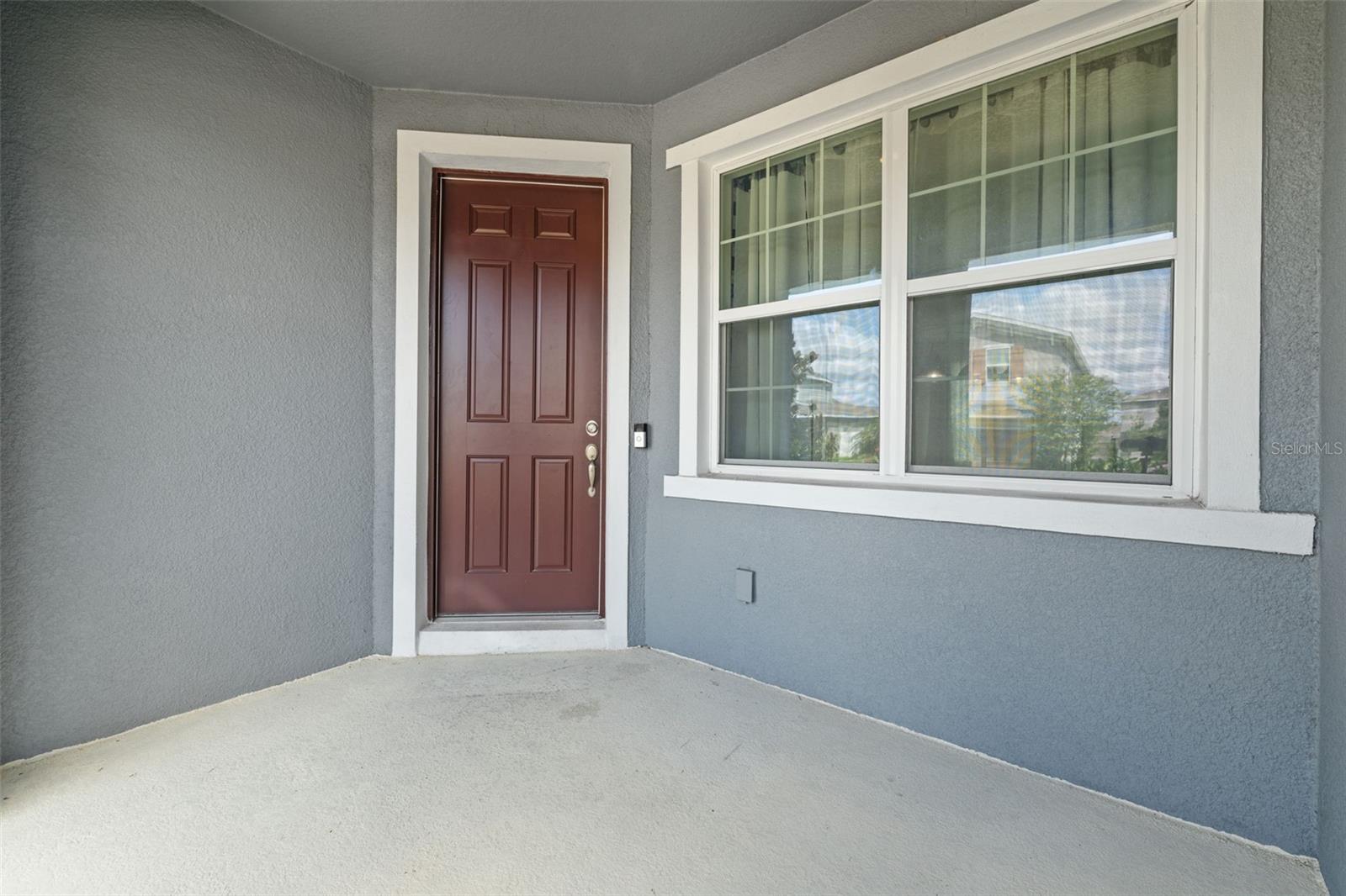 large front porch
