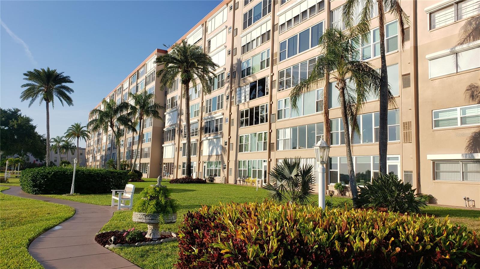 Bay side of condo
