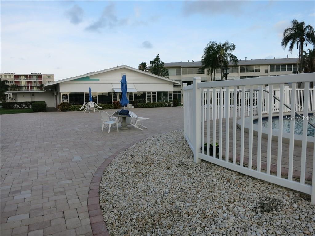 Second pool across the street and large community center with full kitchen, ping pong table, pool table