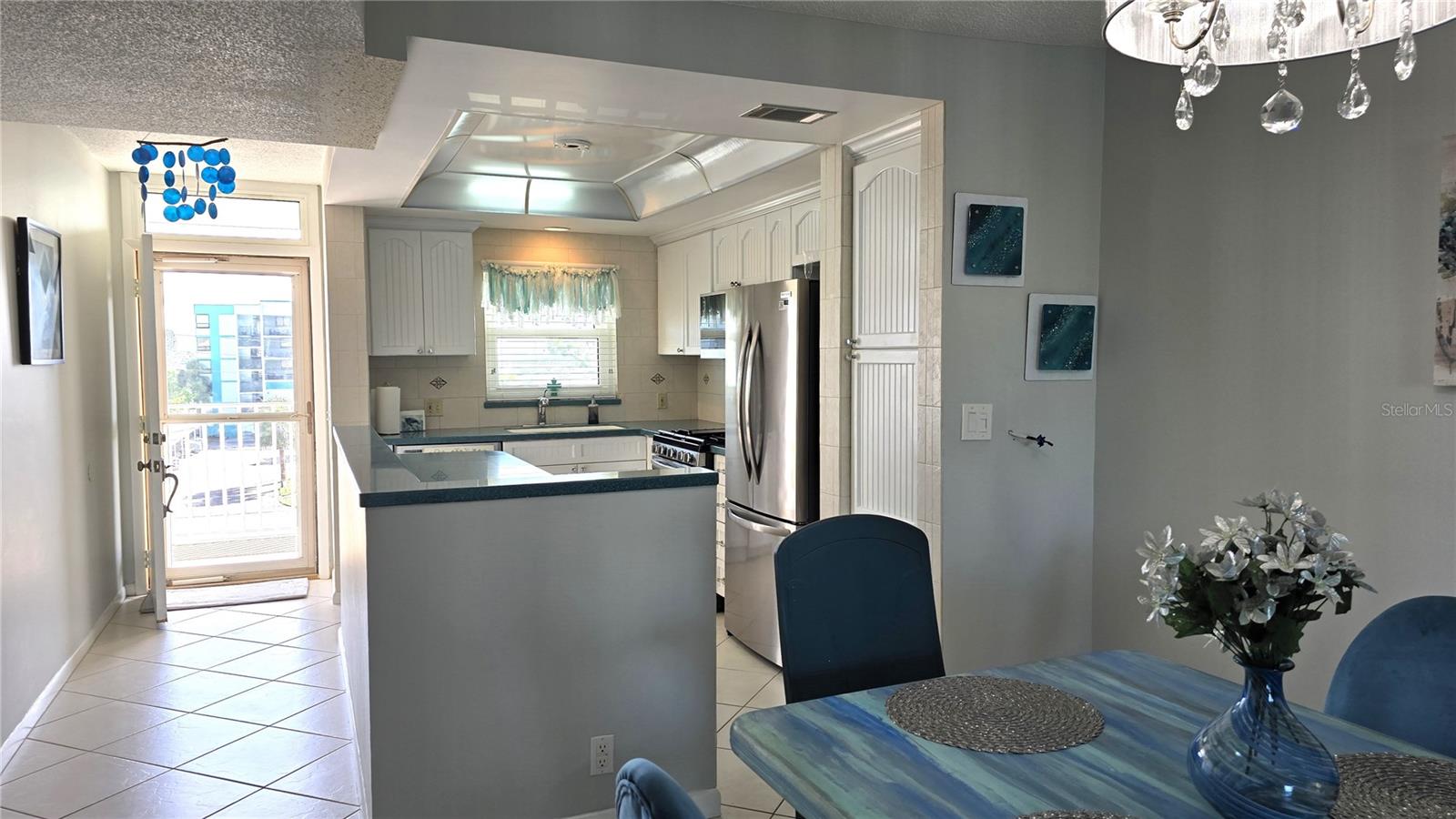 From dining area to front door